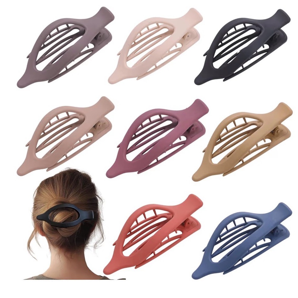 🆕French-Flat Hair Clips. 9 Pack Flat Hair Clips for Women